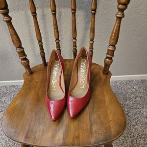 Calvin Klein Red Pumps